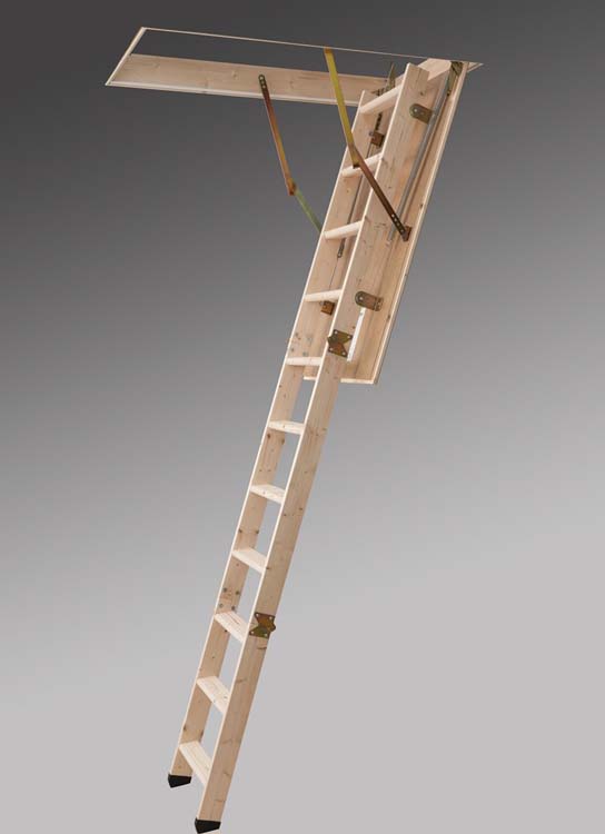 Escalier escamontable Arbon en pin 120x60cm