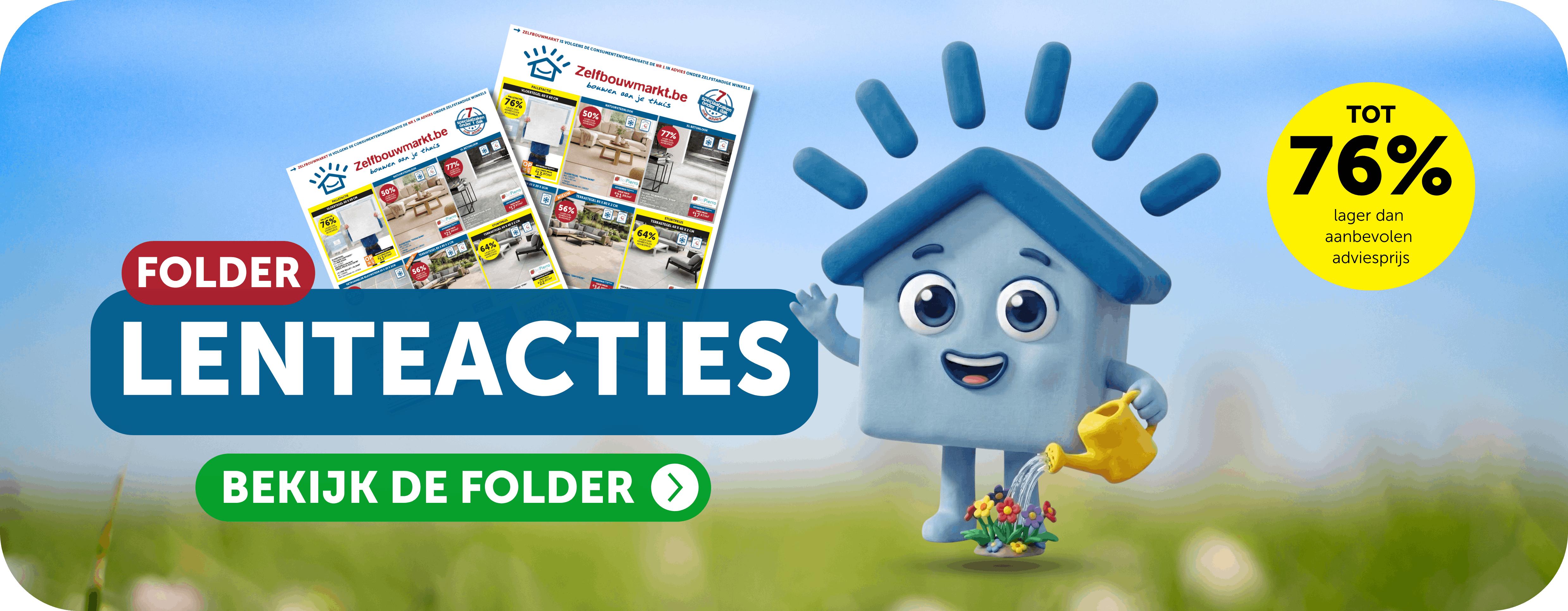 Lente acties bij Zelfbouwmarkt