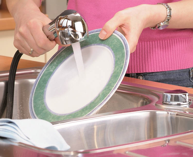 Robinet de cuisine Aiko chrome extractible
