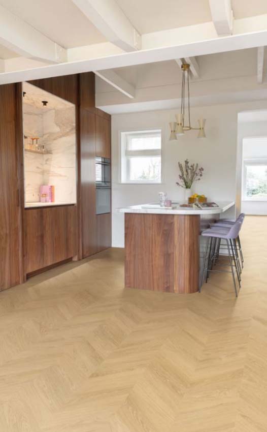 Échantillon Sol vinyle Floorify Rocky Point de Hongrie chêne blond