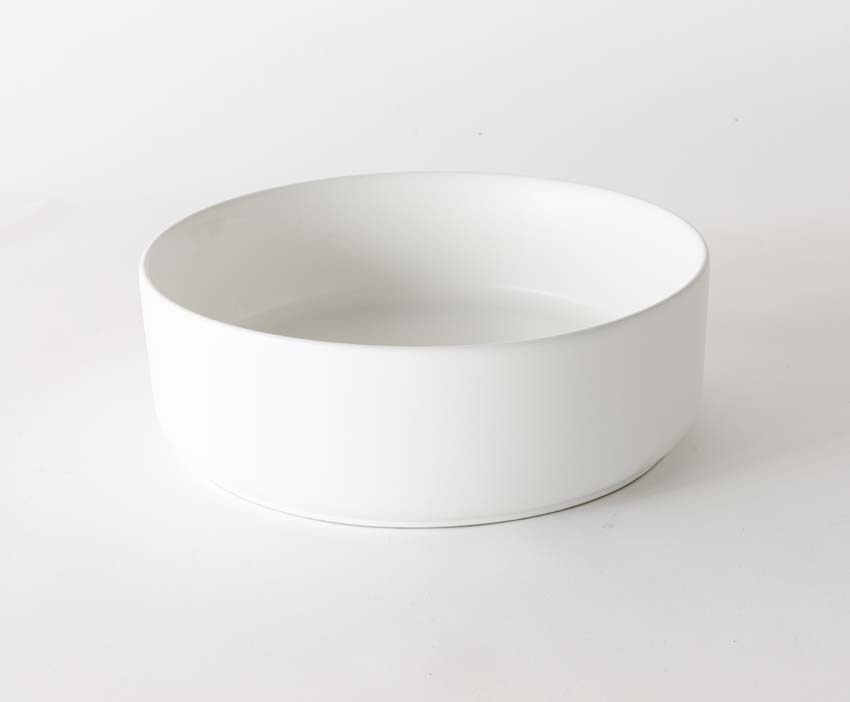 Vasque à poser Gale blanc mat 36cm