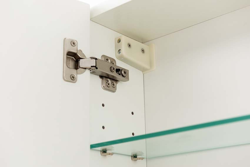 Armoire de toilette Tibo/Tony blanc mat 90x70cm