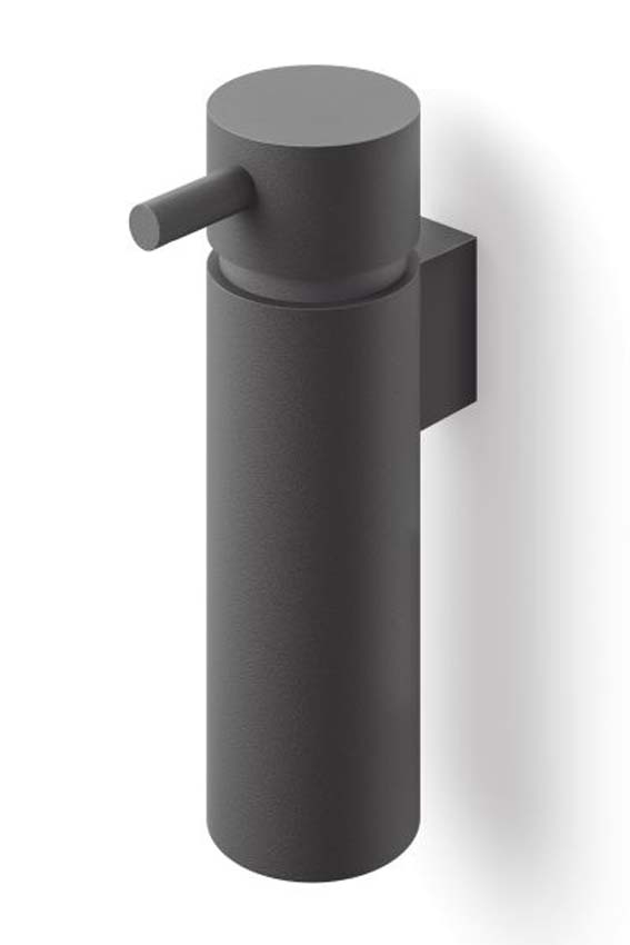 Zeepdispenser Zack Manola RVS zwart 175ml hangend