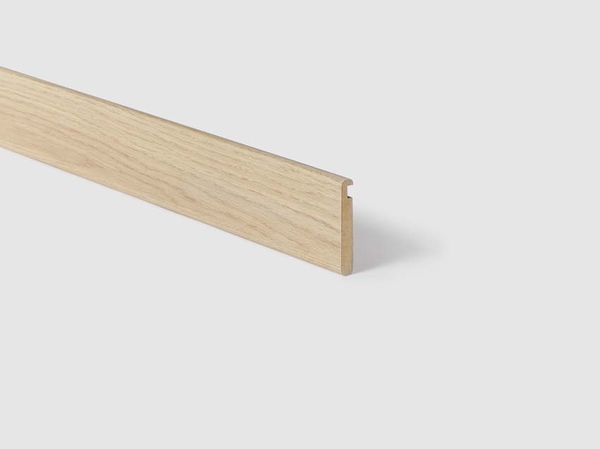 Profilé escalier ouvert Fino oak 130x7x1cm