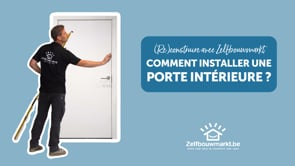 Binnendeur Compleet Prof 68x201.5cm Real Wood Vert + Black 180-205mm Rechts