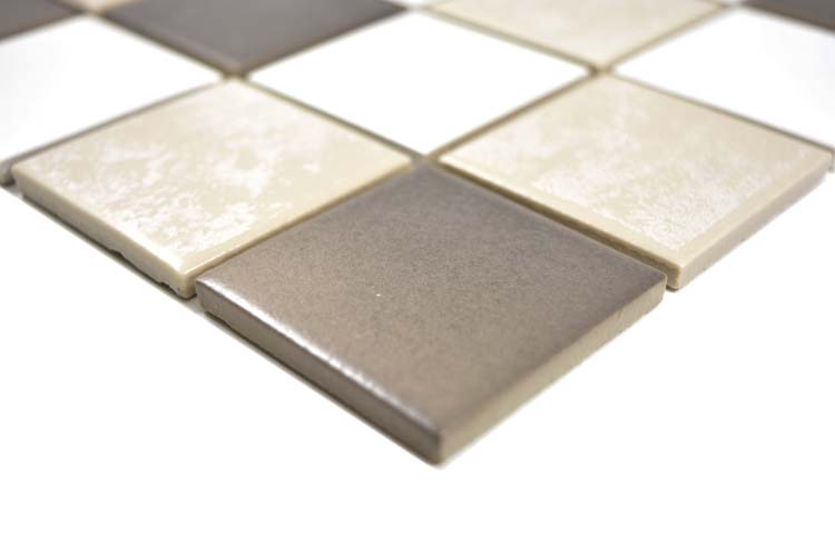 Mosaïque Mix beige/brun mat 30,6x30,6cm