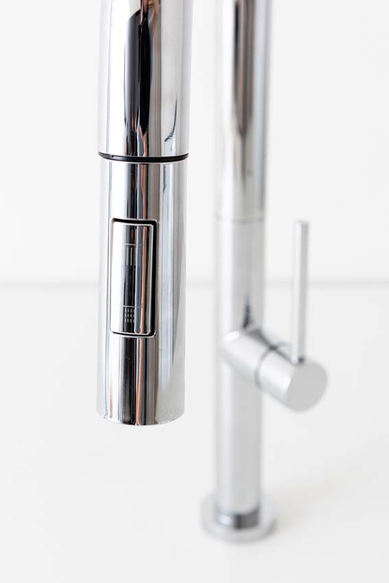 Robinet de cuisine Maverick chromé avec bec extractible Robinet de cuisine Maverick chromé avec bec extractible