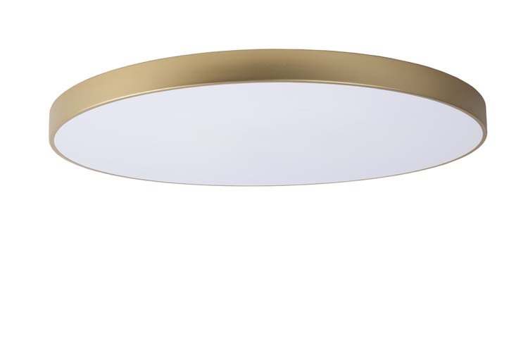 Plafonnière - Ø 80 cm - LED Dimb. - 1x80W 2700K - 3 StepDim - Mat Goud / Messing