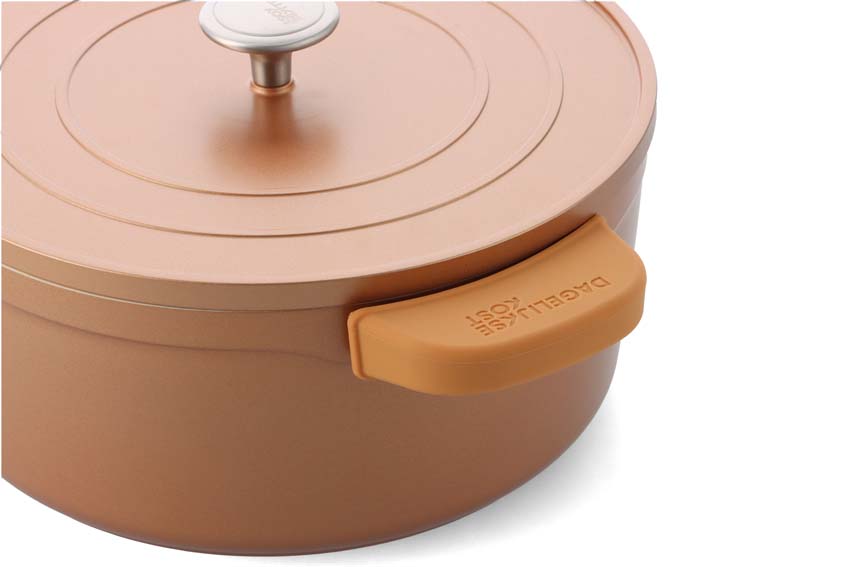 Stoofpot met deksel Dagelijkse Kost Proline koper Ø26cm keramische antikleef
