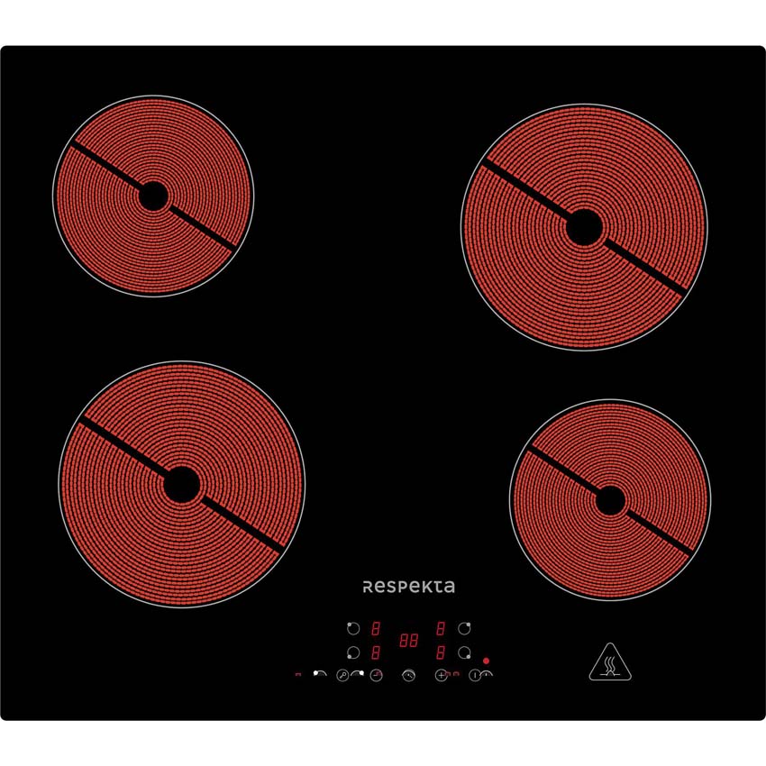 Keuken Rava zwart 320cm - met toestellen en inox dampkap