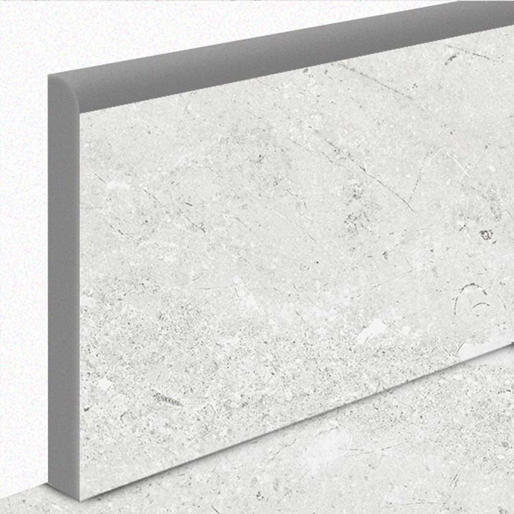 Plint Forte di marmi blinkend lichtgrijs 7x60cm