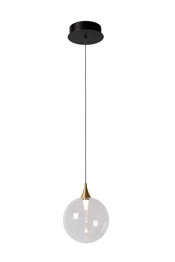 Lucide Premium Gisela - Hanglamp - Ø 16 cm - LED - 1x5W 2700K - Transparant Lucide Premium Gisela - Hanglamp - Ø 16 cm - LED - 1x5W 2700K - Transparant