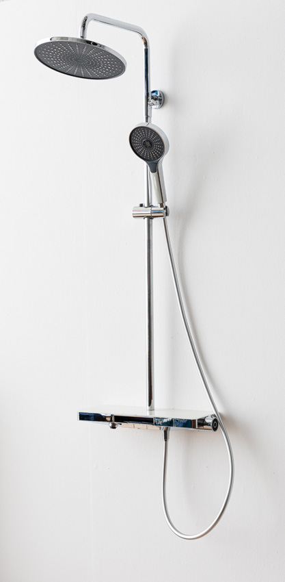 Bad- en doucheset Hudson thermostatisch chroom