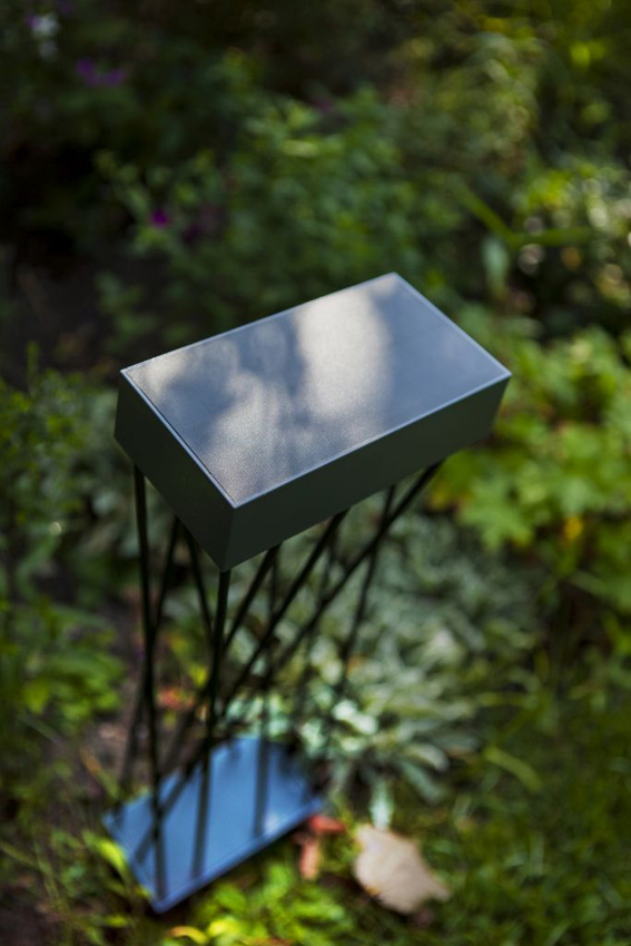 Lanterne - noir - H60cm - LED - 1x10,5W - 3000K - IP54