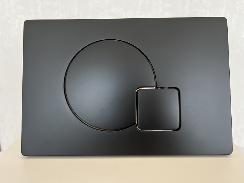 Plaque de commande Madison pro noir mat compatible avec le modèle UP320