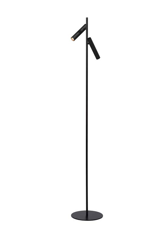 Lampadaire - noir - dimmable - LED - 2x4,5W - 3000K