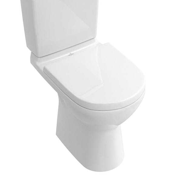 Staand toilet Villeroy & Boch O.Novo rimless wit inclusief WC-bril