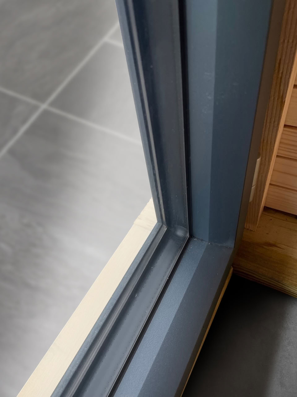 Studio de jardin Amelia L bois de pin naturel 390x300x236cm double porte