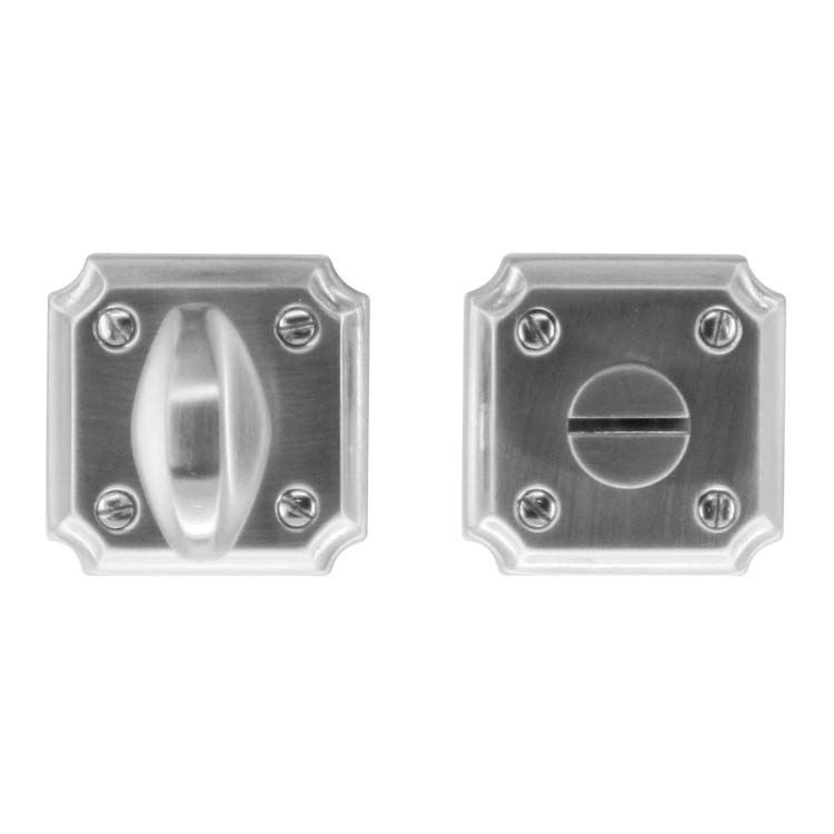 WC garnituur pro genua inox look