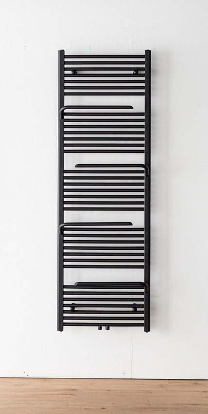 Handdoekradiator Dale enkel 180x60cm zwart 946Watt