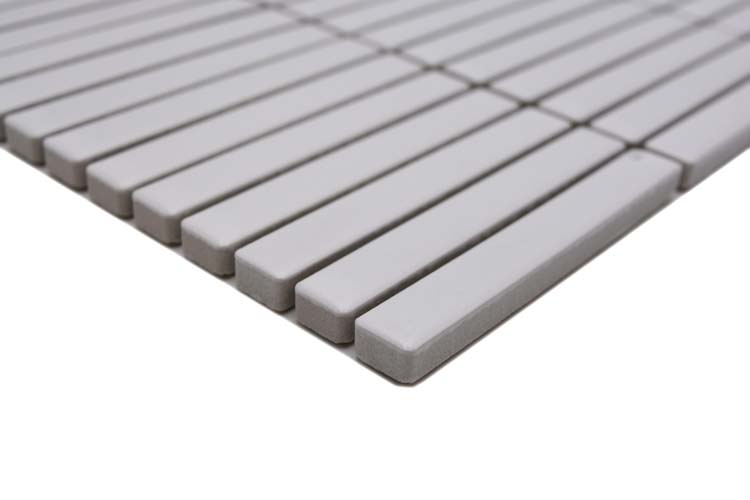 Mosaïque Finger blanc mat 28,2x30,8cm