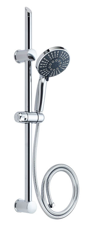 Set de douche Akos chrome