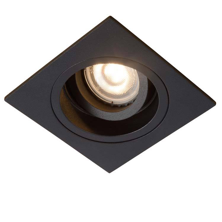 EMBED - Inbouwspot - 1xGU10 - Zwart