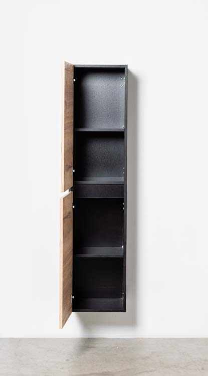 Kolomkast Dotan eik hangend 185x40x32cm