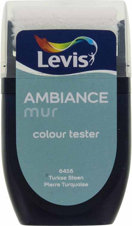 Levis Ambiance tester muurverf mat 30ml turkse steen