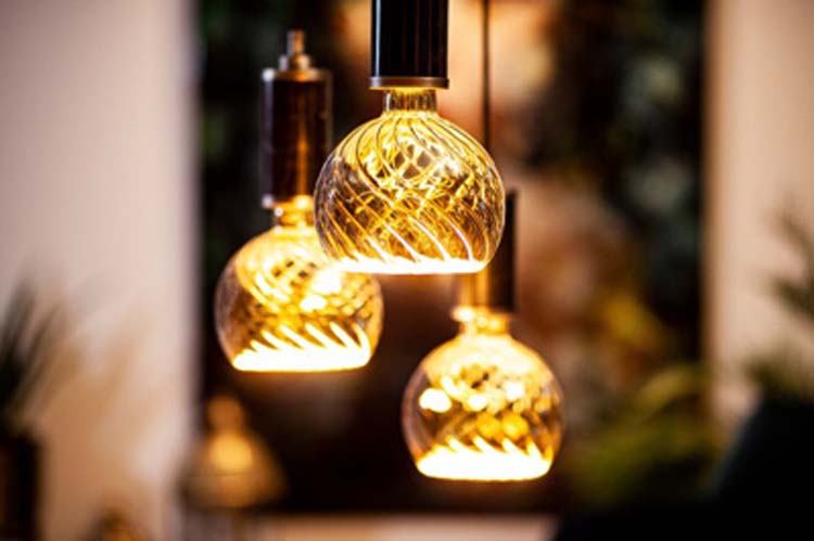 Led floating globe - Ø 15 cm - E27 - 1x6W - Gris