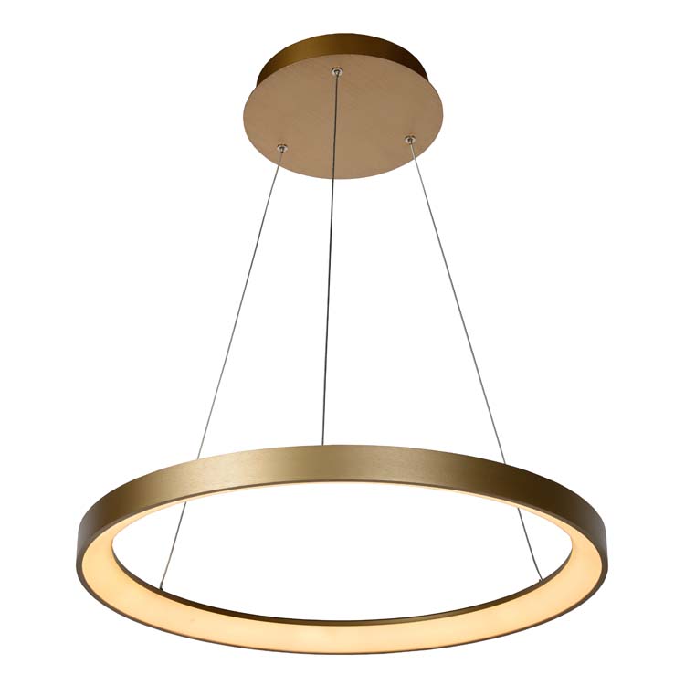 Hanglamp - goud/messing - dimbaar - Ø58cm - LED