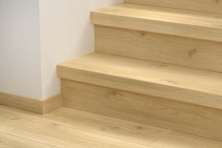 Trapcover Quick-step vinyl Small plank Eiken drijfhout beige