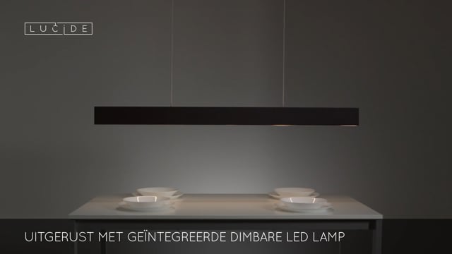 Hanglamp - LED Dimb. - 1x36W 2700K - Zwart Hanglamp - LED Dimb. - 1x36W 2700K - Zwart