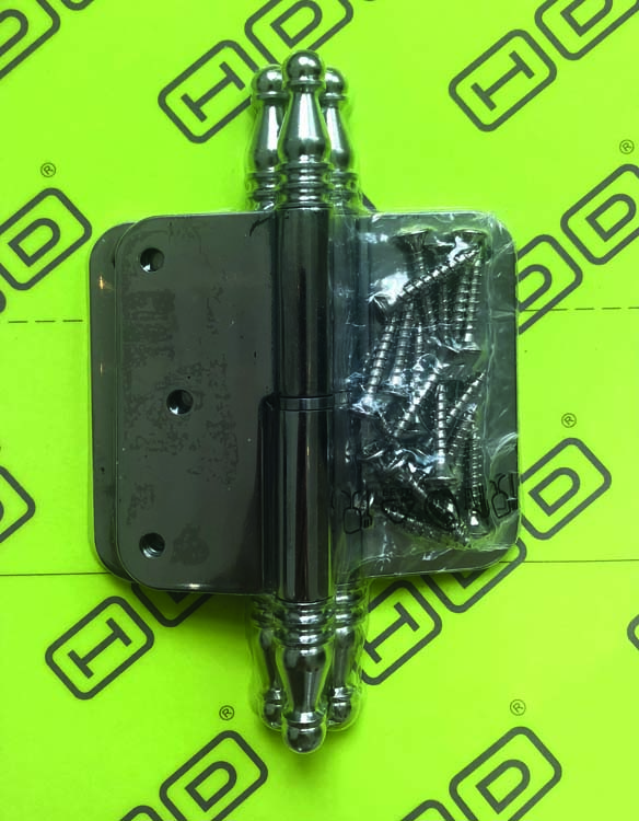 Paumel elba 80x80x2.5 chieti nikkel links 3st+vijs