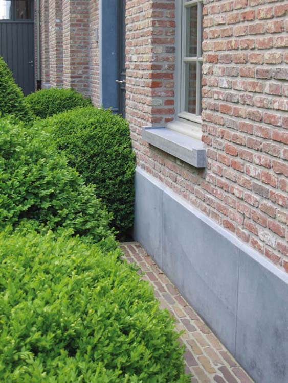 Gevelplint Belgische blauwsteen 100x40x3cm