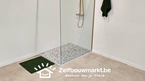 Douchebak Moby SMC terrazzo look 140x90cm Douchebak Moby SMC terrazzo look 140x90cm