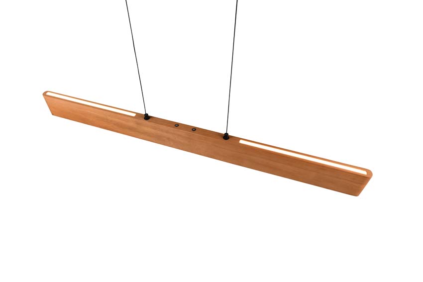 Hanglamp Easy Lift - Bruin - L120cm - Dimbaar - LED - 1x26W - 2700-6000K