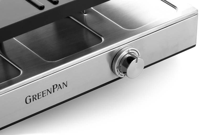 Gourmet en raclette Dagelijkse Kost GreenPan Chefs Collection PFAS-vrij zwart 52,6x24,1x15,4cm Gourmet en raclette Dagelijkse Kost GreenPan Chefs Collection PFAS-vrij zwart 52,6x24,1x15,4cm