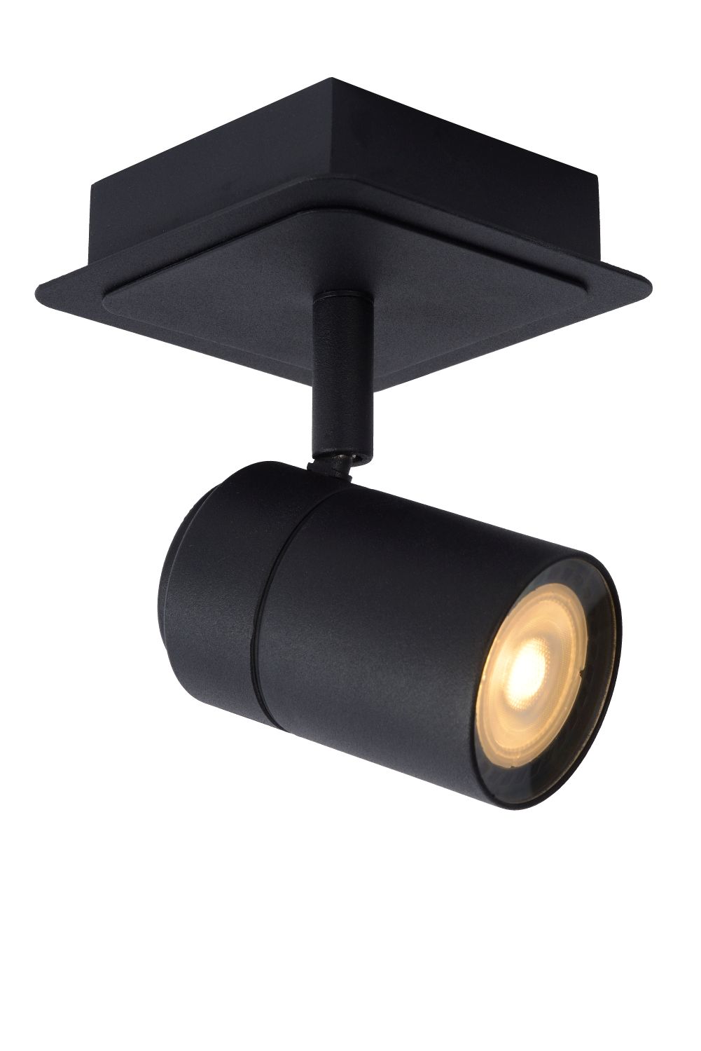 LENNERT Spot Plafond 5W/GU10 Noir Mat