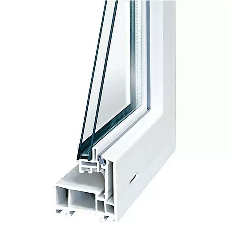 Kelderraam pvc wit B1000xH600 mm