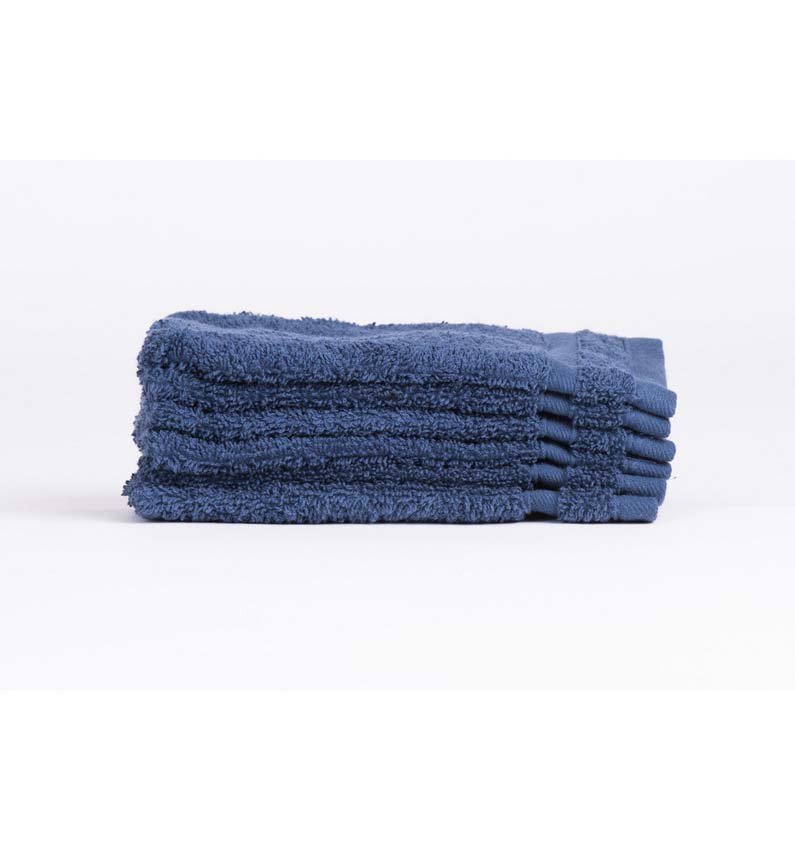 Gant de toilette Cosibel en coton jeans 17x21cm