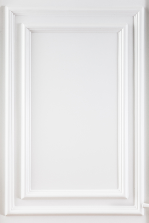 Buitendeur pvc wit/wit classica L MW