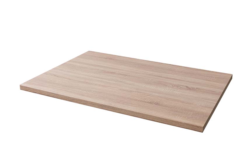 Plan de travail pour îlot de cuisine Plenti aspect bois 124,5x92cm