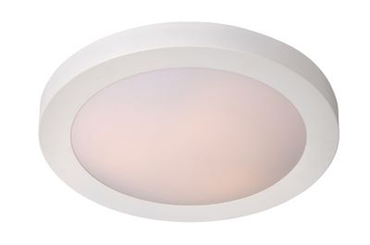 Plafonnier - blanc - Ø35cm - E27 - rond