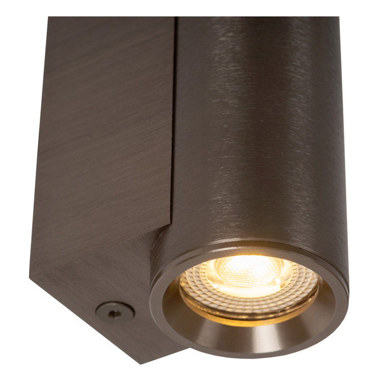 Wandspot Alba - roest bruin  - GU10