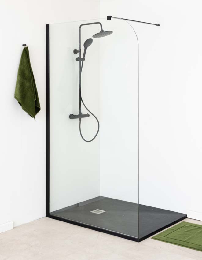 Paroi de douche Avery verre clair 117x200cm
