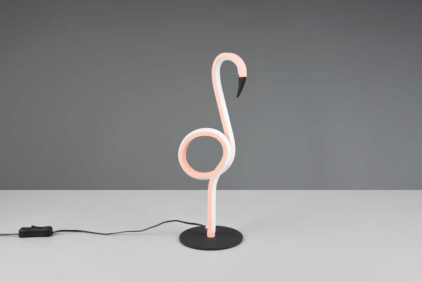 Tafellamp flamingo - roze - 35x14,5cm - LED - 1x6W - 3000K