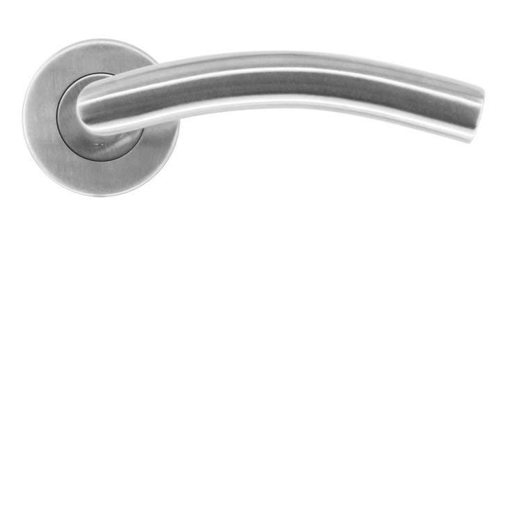 Poignée de porte bellagio 19mm inox plus sans rosace
