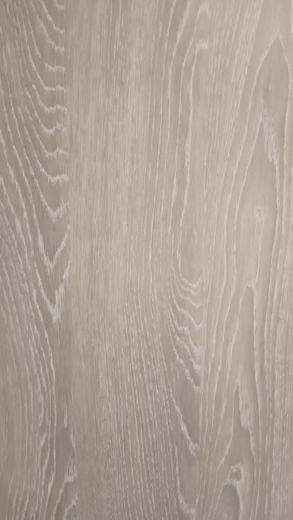 Porte intérieure complète Uran Grey Oak 201,5x78cm aggloméré tubulaire réversible + châssis noir 16,5cm