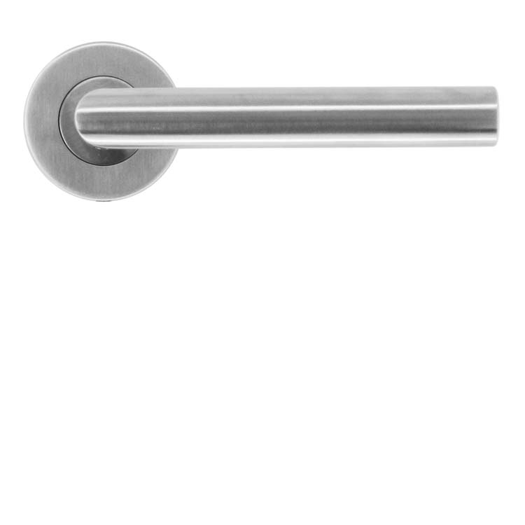 Poignée de porte pro belluno 19mm class 3 inox plus sans rosace
